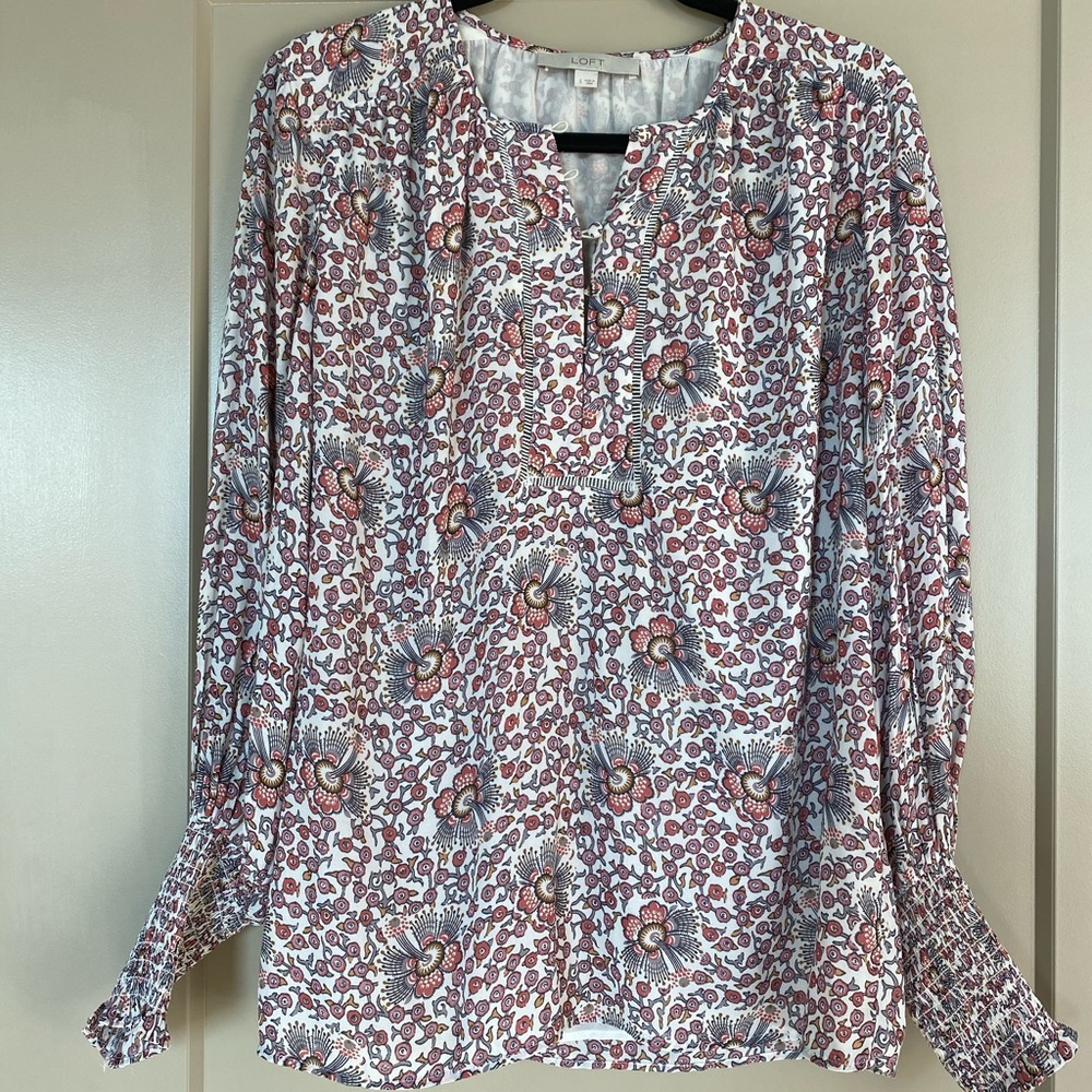 Loft Patterned Blouse